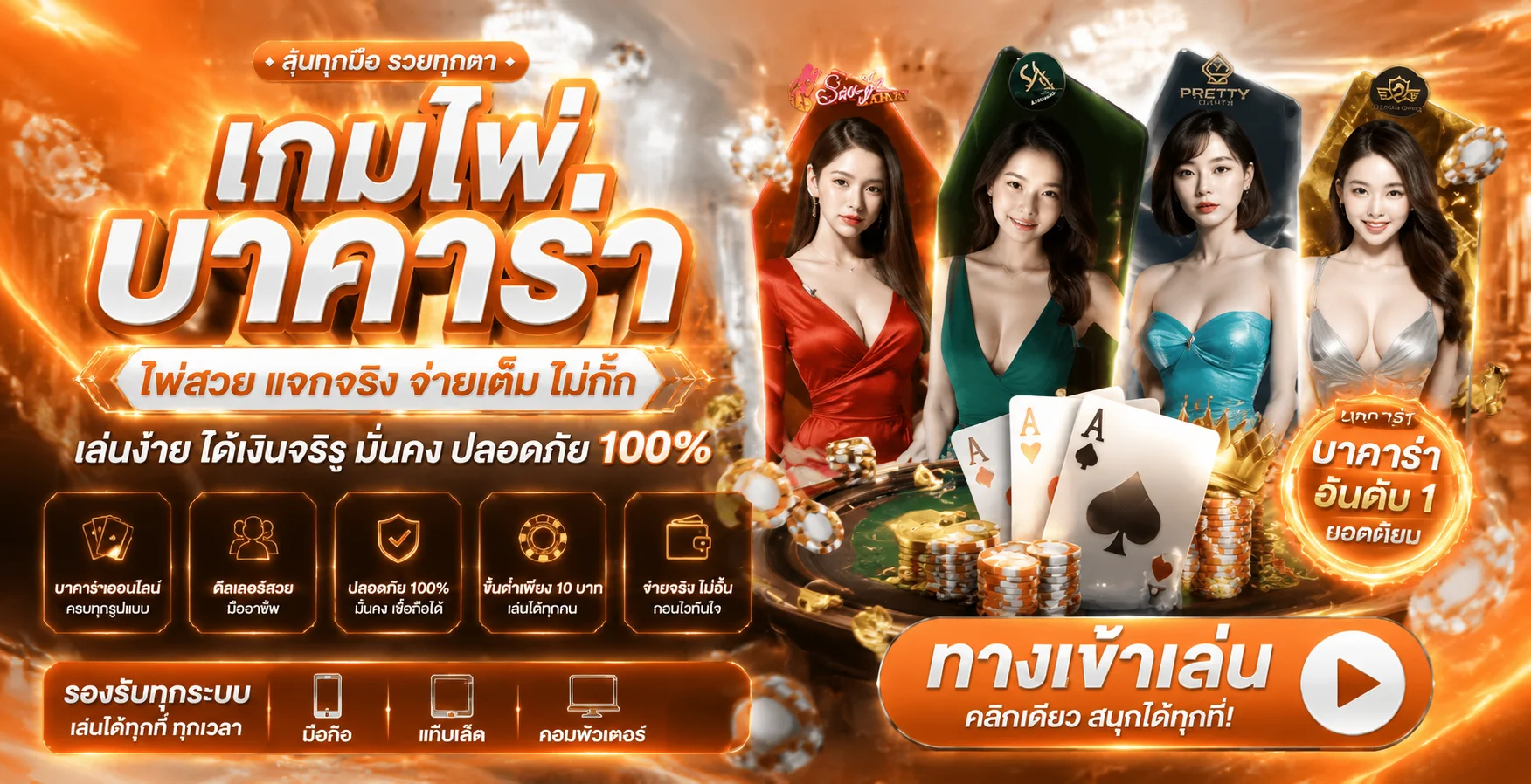 แบนเนอร์บาคาร่าออนไลน์ G2GNEKO ถ่ายทอดสดจากคาสิโนจริง